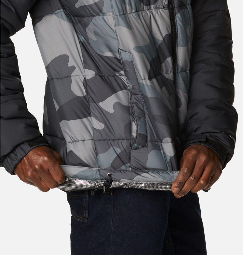 Columbia Pike Lake Insulated Men's Puffer Jacket Black | VSXBDR-296