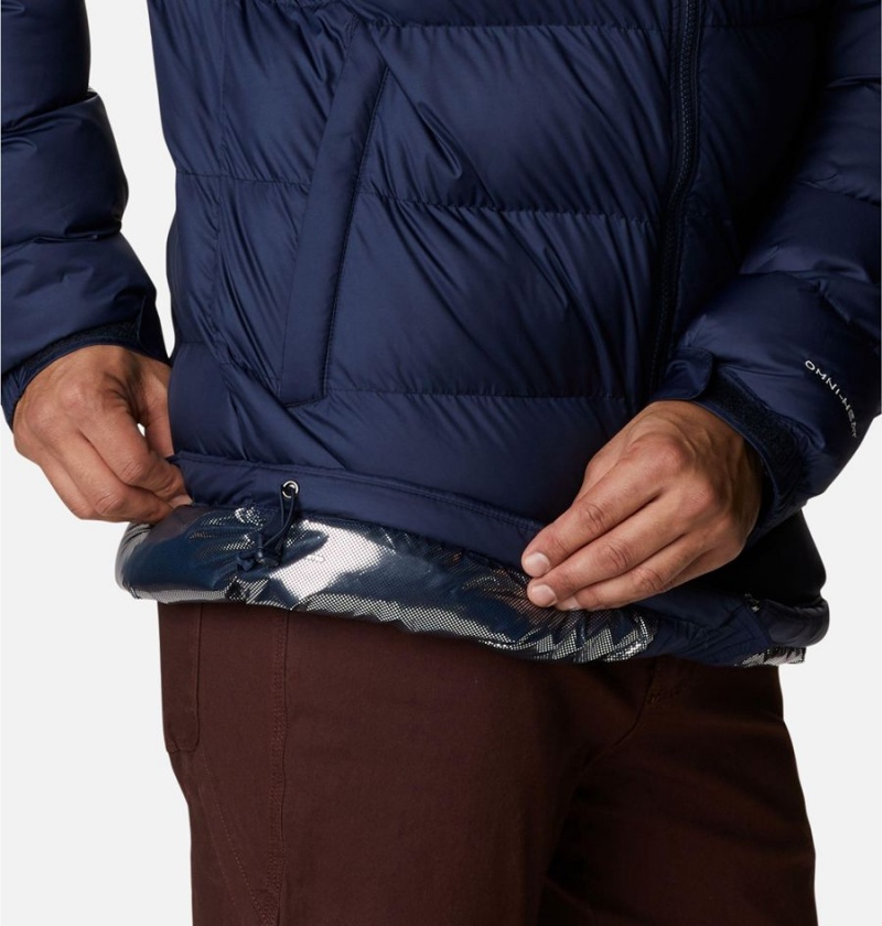 Columbia Pike Lake Mid Insulated Men's Puffer Jacket Navy | CJYVGL-534