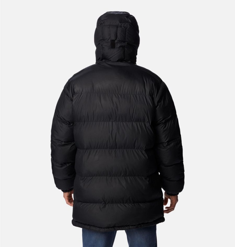 Columbia Pike Lake Parka Insulated Men's Puffer Jacket Black | ZTNBUQ-493