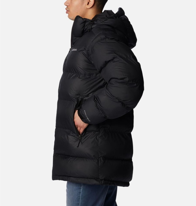 Columbia Pike Lake Parka Insulated Men's Puffer Jacket Black | ZTNBUQ-493