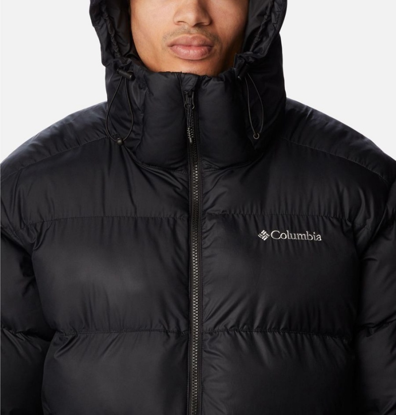 Columbia Pike Lake Parka Insulated Men's Puffer Jacket Black | ZTNBUQ-493