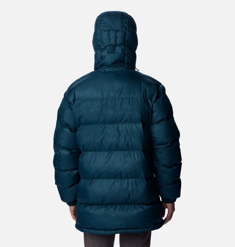 Columbia Pike Lake Parka Insulated Men's Puffer Jacket Navy | FJXLQS-172