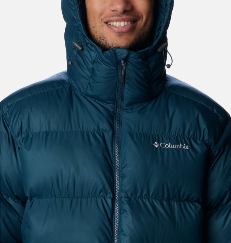Columbia Pike Lake Parka Insulated Men's Puffer Jacket Navy | FJXLQS-172
