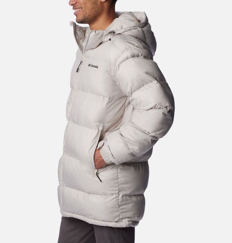 Columbia Pike Lake Parka Insulated Men's Puffer Jacket White | GHQCJL-897
