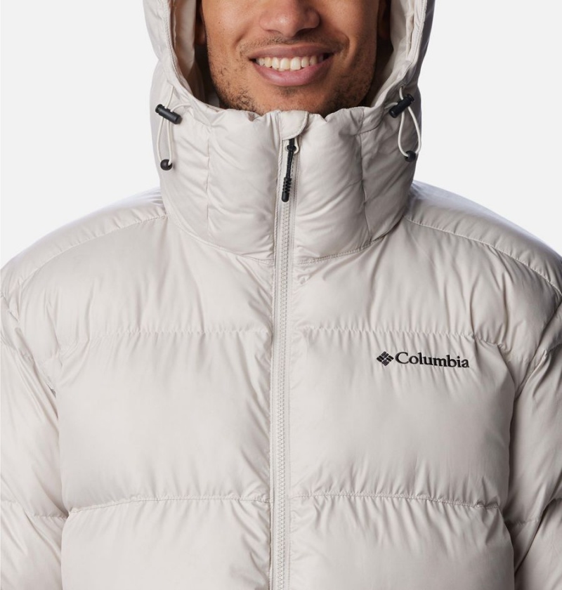 Columbia Pike Lake Parka Insulated Men's Puffer Jacket White | GHQCJL-897