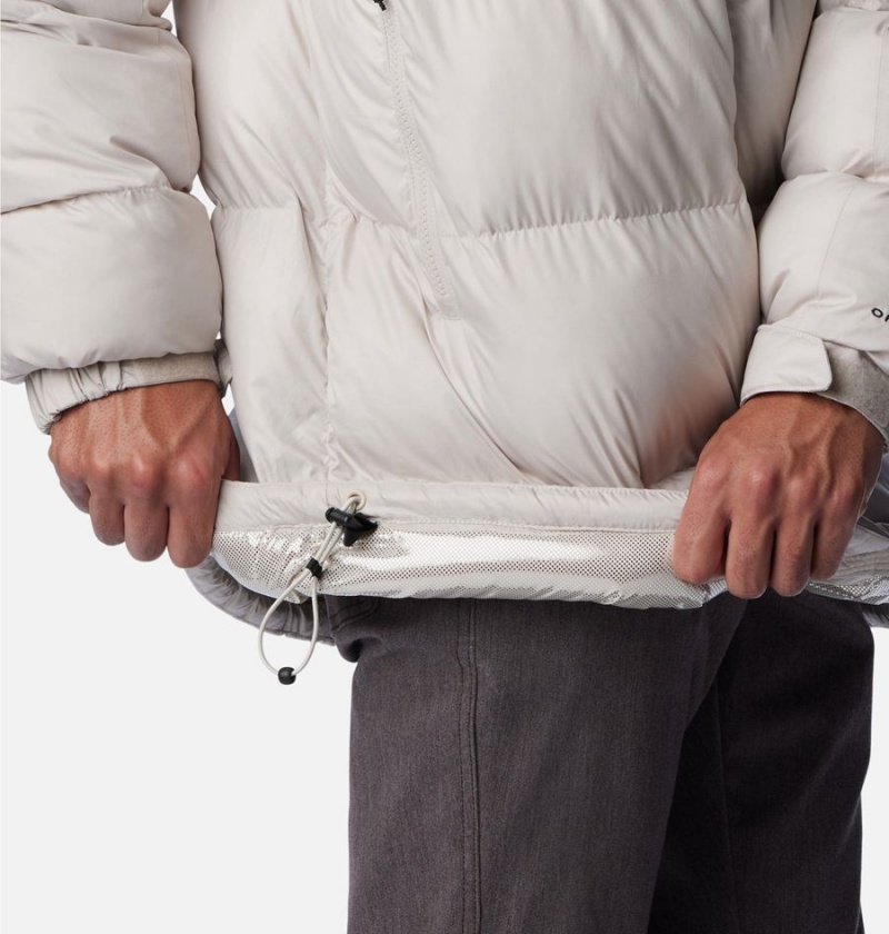 Columbia Pike Lake Parka Insulated Men's Puffer Jacket White | GHQCJL-897