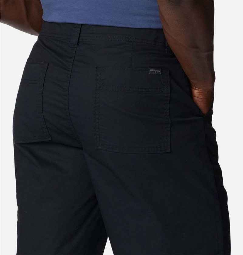 Columbia Pine Canyon Cargo Men's Shorts Black | LSCVMJ-687