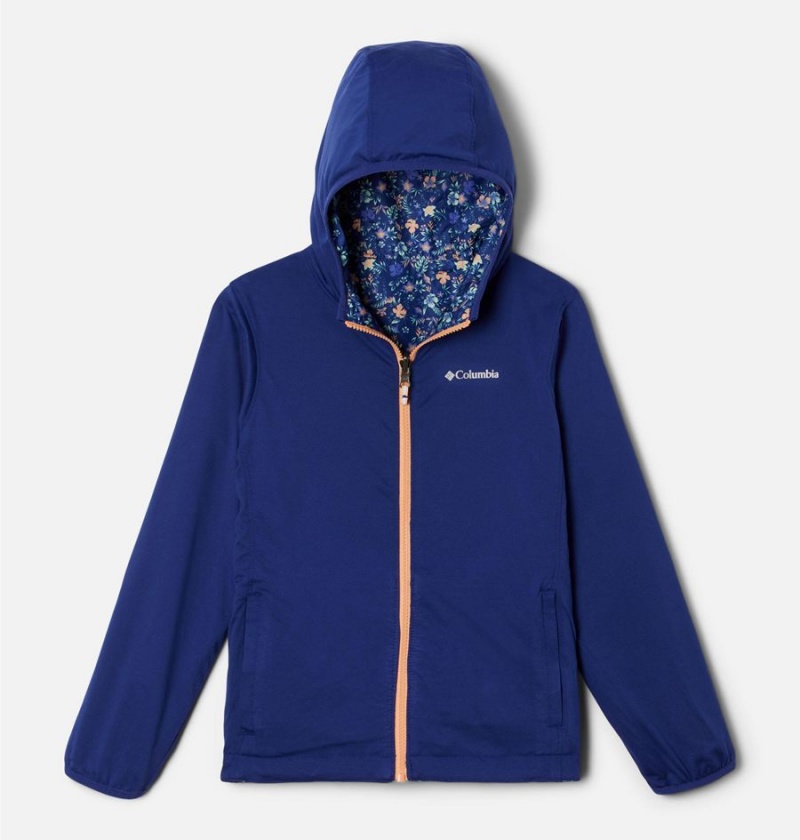 Columbia Pixel Grabber Reversible Kids' Jacket Blue | PQHYVM-481