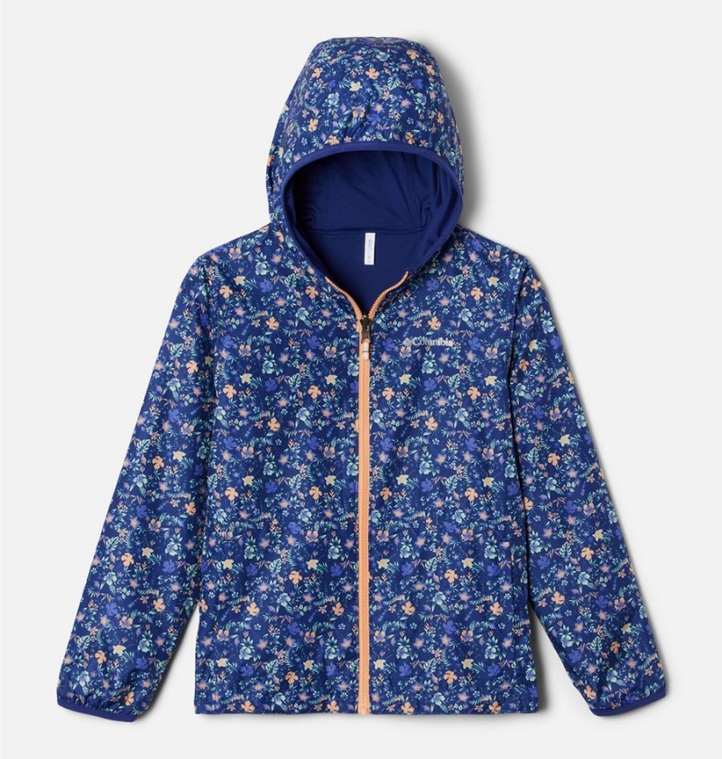 Columbia Pixel Grabber Reversible Kids\' Jacket Blue | PQHYVM-481