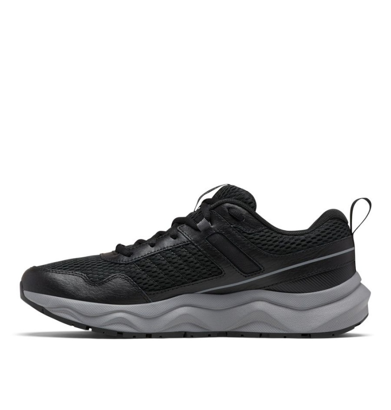 Columbia Plateau Men's Sneakers Black | KLUPJV-348
