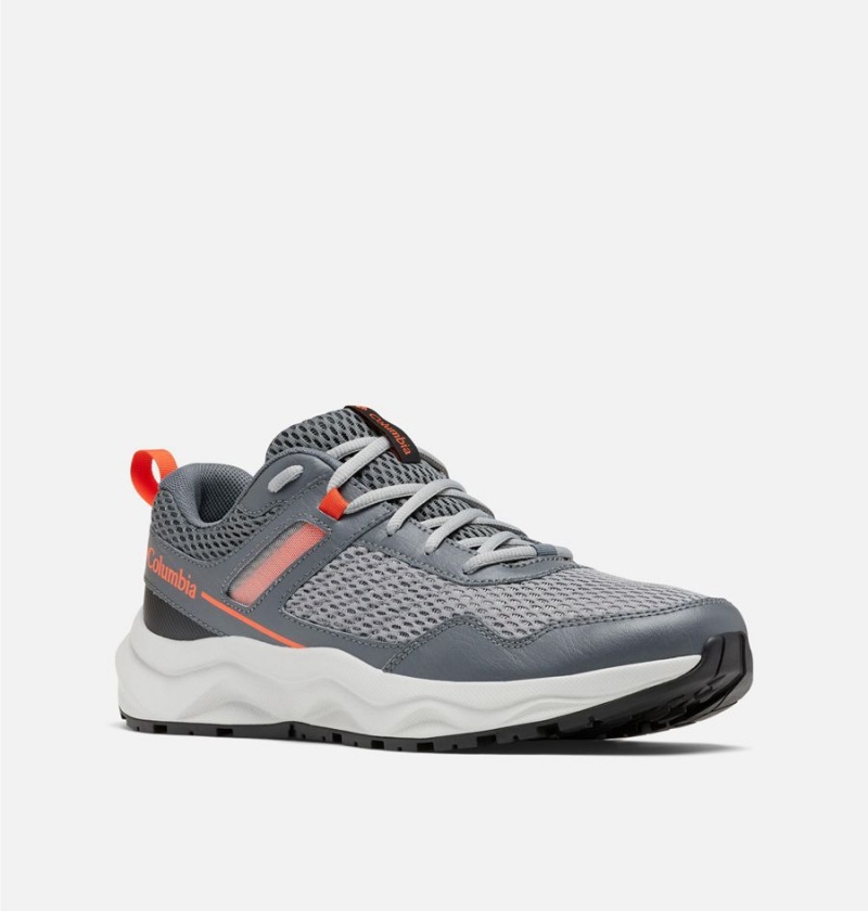 Columbia Plateau Men's Sneakers Grey | NIAGBP-794