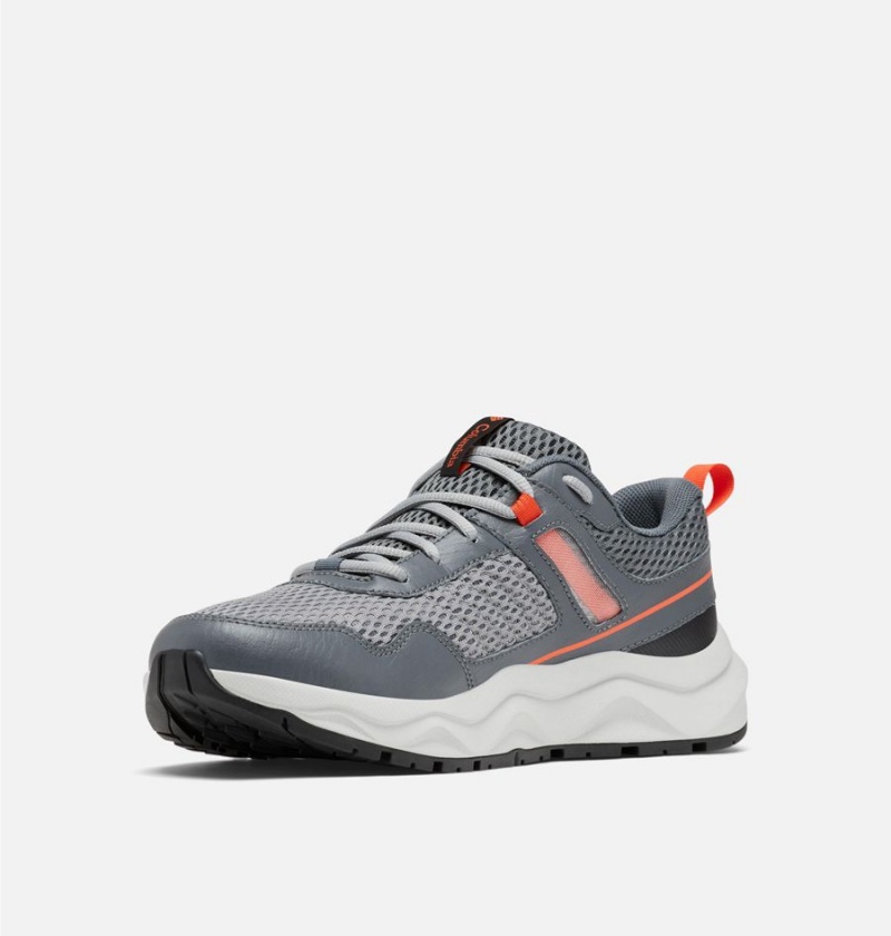 Columbia Plateau Men's Sneakers Grey | NIAGBP-794