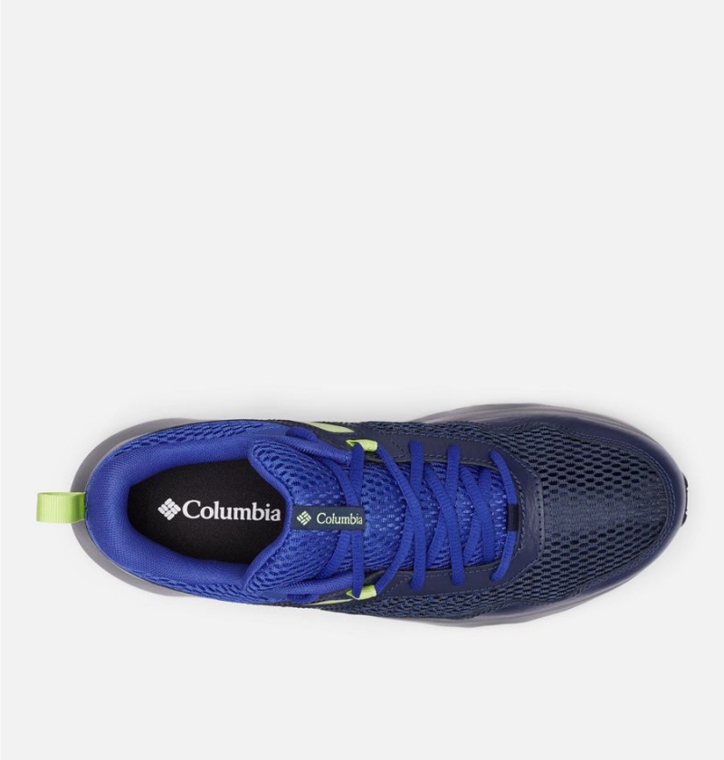 Columbia Plateau Men's Sneakers Navy | HJTWQX-820