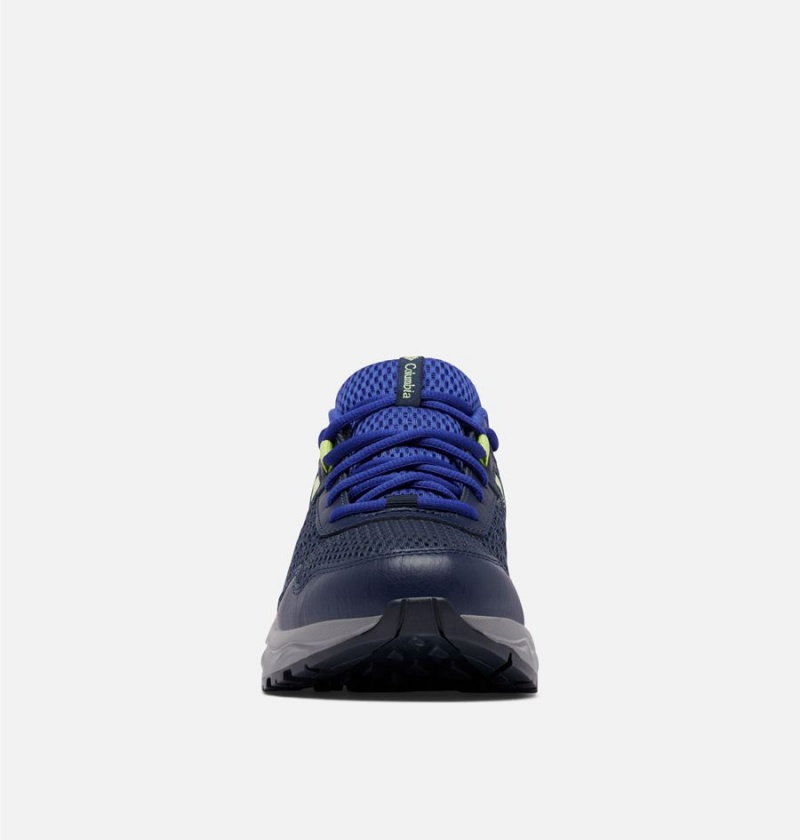 Columbia Plateau Men's Sneakers Navy | HJTWQX-820