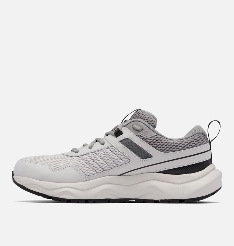 Columbia Plateau Men's Sneakers White | RJPZVS-401