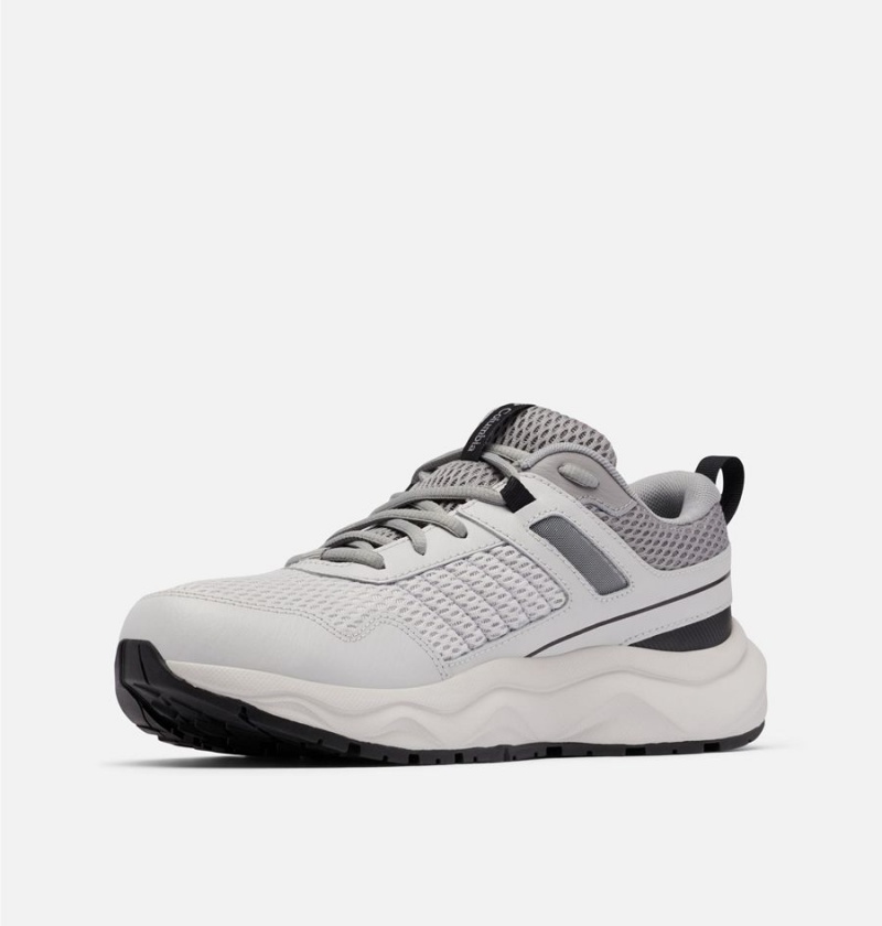Columbia Plateau Men's Sneakers White | RJPZVS-401