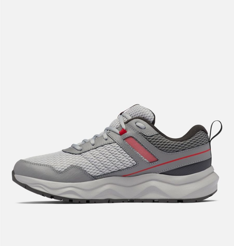 Columbia Plateau Waterproof Men's Hiking Shoes Grey | YMKTER-194