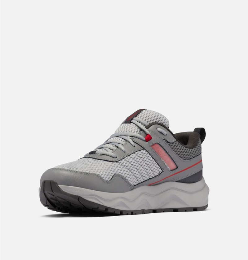 Columbia Plateau Waterproof Men's Hiking Shoes Grey | YMKTER-194
