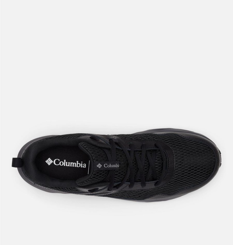 Columbia Plateau Waterproof Men's Hiking Shoes Black | KHMRTY-509