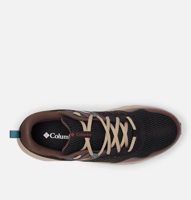Columbia Plateau Waterproof Men's Hiking Shoes Brown | SWMPOD-972