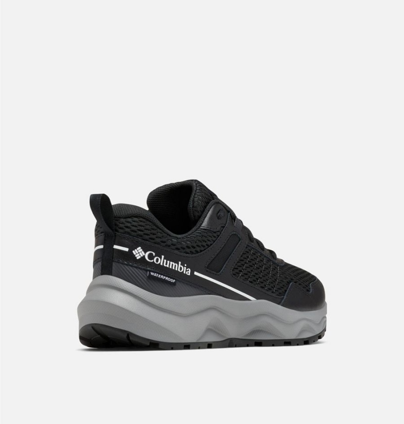 Columbia Plateau Waterproof Women's Sneakers Black | LSGCNR-364