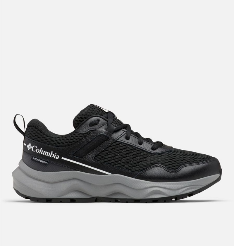 Columbia Plateau Waterproof Women\'s Sneakers Black | LSGCNR-364