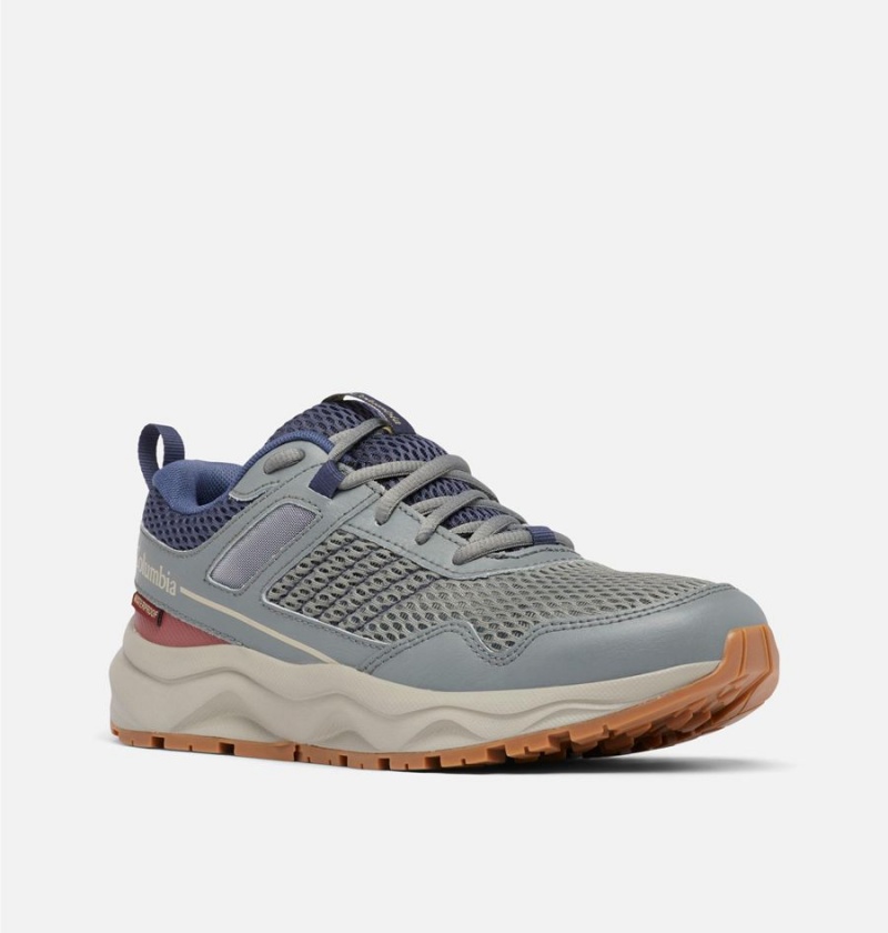 Columbia Plateau Waterproof Women's Sneakers Grey | WZDTLI-206