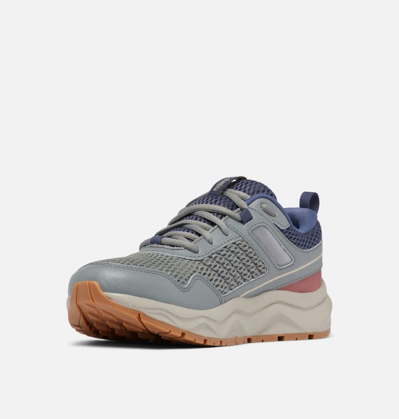 Columbia Plateau Waterproof Women's Sneakers Grey | WZDTLI-206