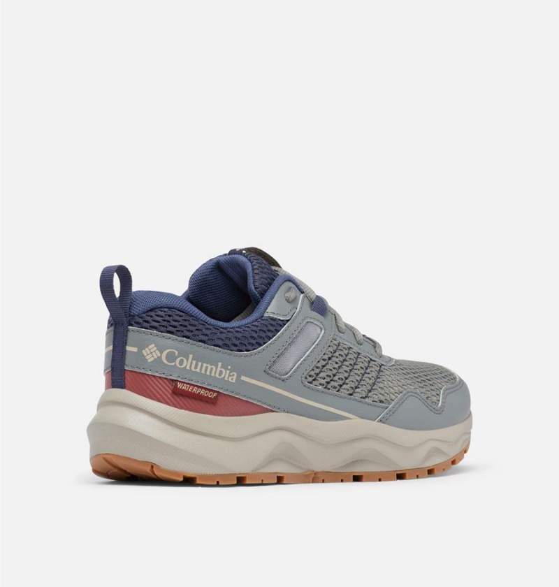 Columbia Plateau Waterproof Women's Sneakers Grey | WZDTLI-206