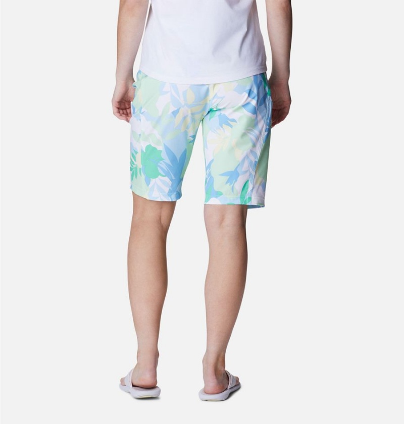 Columbia Pleasant Creek Board Women's Shorts Blue | NJLBAX-872