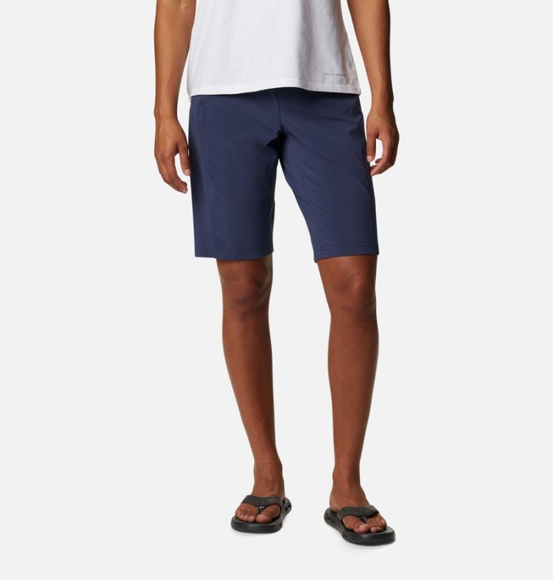 Columbia Pleasant Creek Board Women\'s Shorts Navy | GCOYUI-386