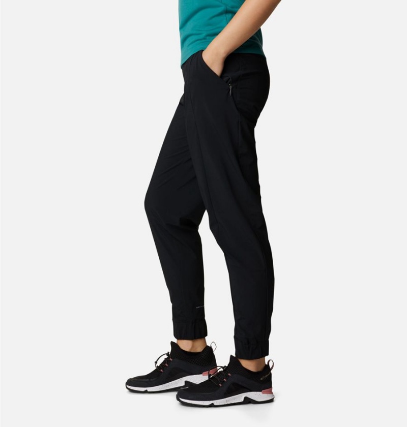 Columbia Pleasant Creek Joggers Women's Pants Black | MFOEKW-805