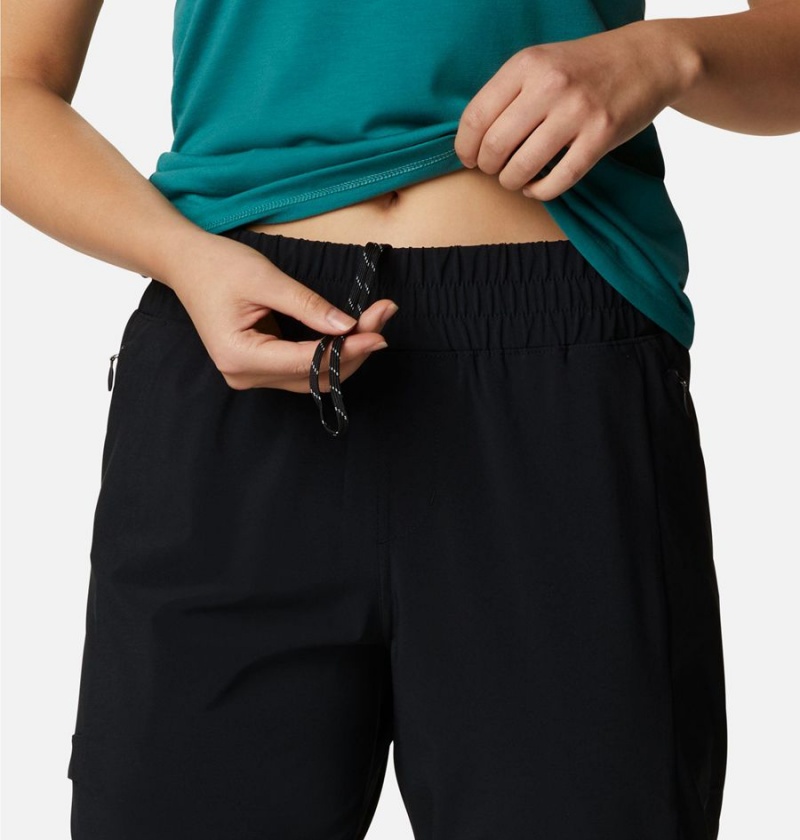 Columbia Pleasant Creek Joggers Women's Pants Black | MFOEKW-805