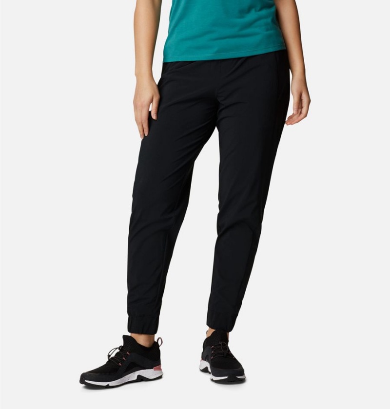 Columbia Pleasant Creek Joggers Women\'s Pants Black | MFOEKW-805