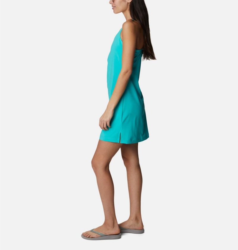 Columbia Pleasant Creek Stretch Women's Dress Turquoise | PSNXBG-593