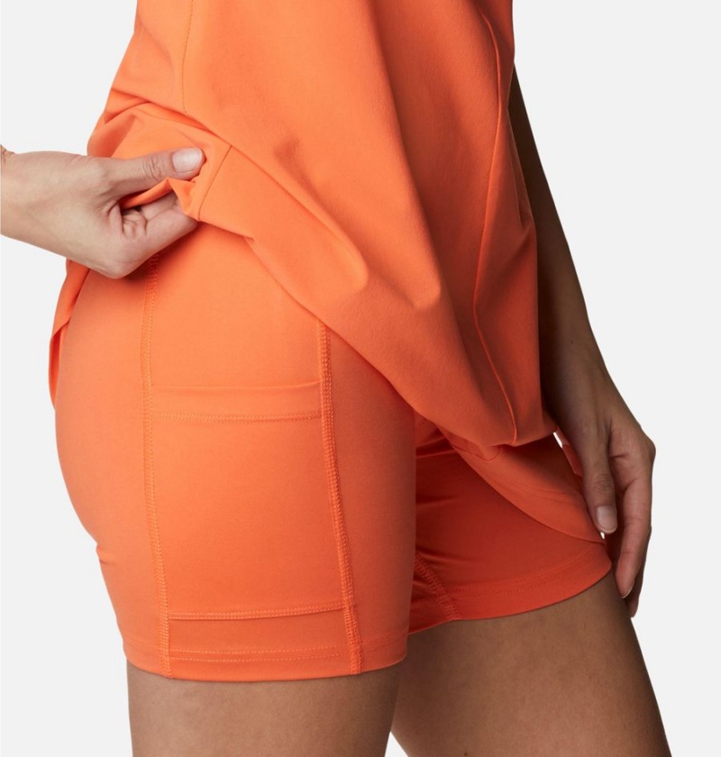 Columbia Pleasant Creek Stretch Women's Dress Orange | ARKITW-023