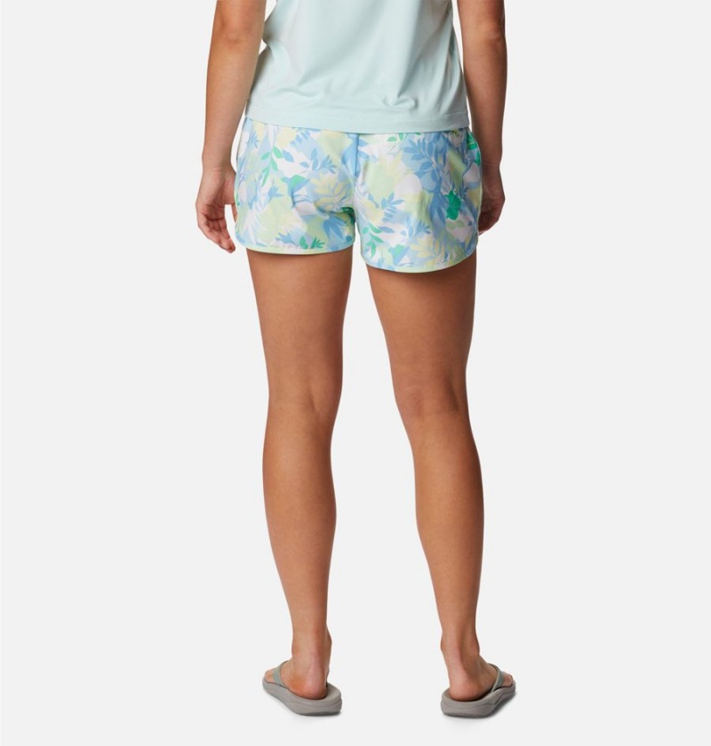 Columbia Pleasant Creek Stretch Women's Shorts Blue | UASGBY-697