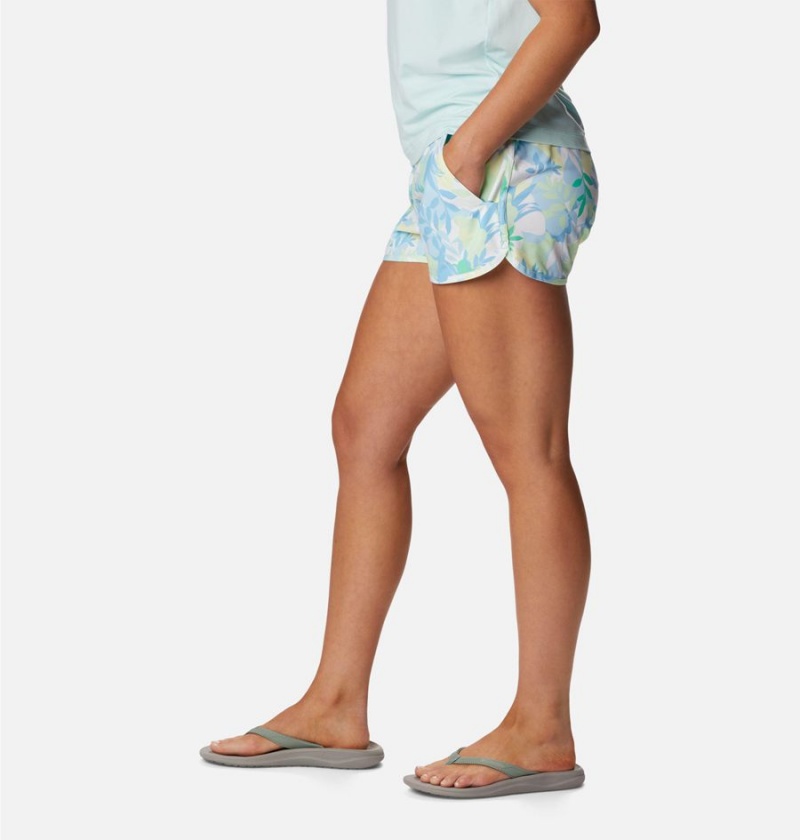 Columbia Pleasant Creek Stretch Women's Shorts Blue | UASGBY-697