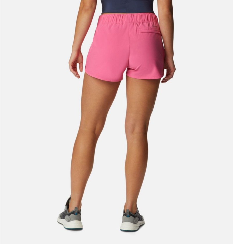 Columbia Pleasant Creek Stretch Women's Shorts Pink | FIKGJH-163