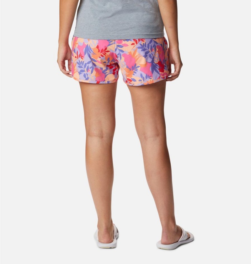 Columbia Pleasant Creek Stretch Women's Shorts Pink | TAXHWM-806