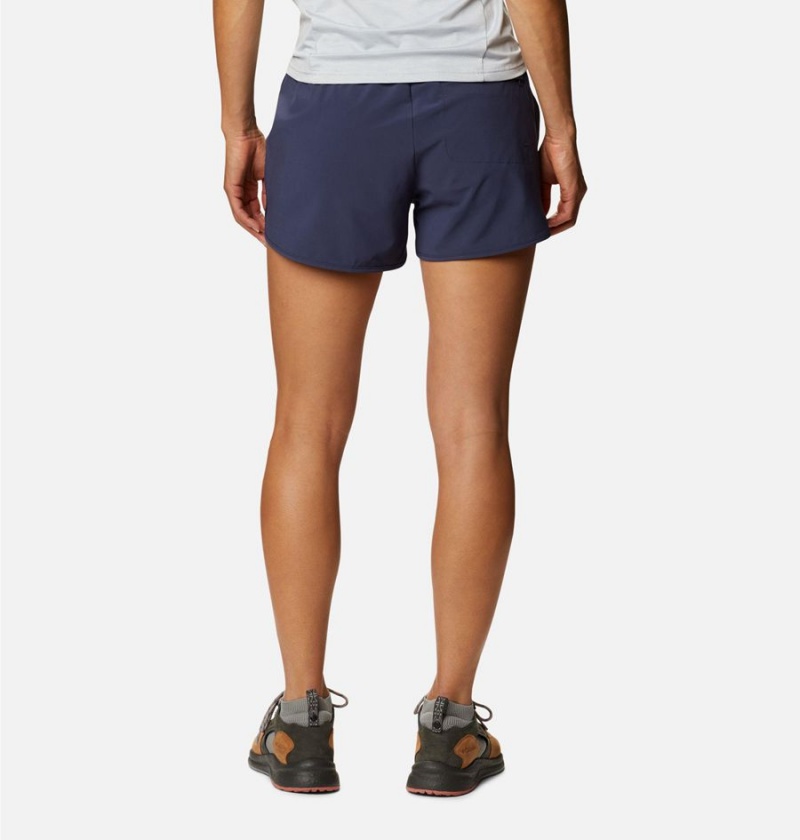 Columbia Pleasant Creek Stretch Women's Shorts Navy | EFHMQL-219