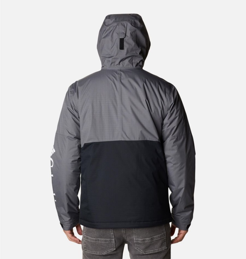 Columbia Point Park Insulated Men's Puffer Jacket Grey | SUBWGJ-130