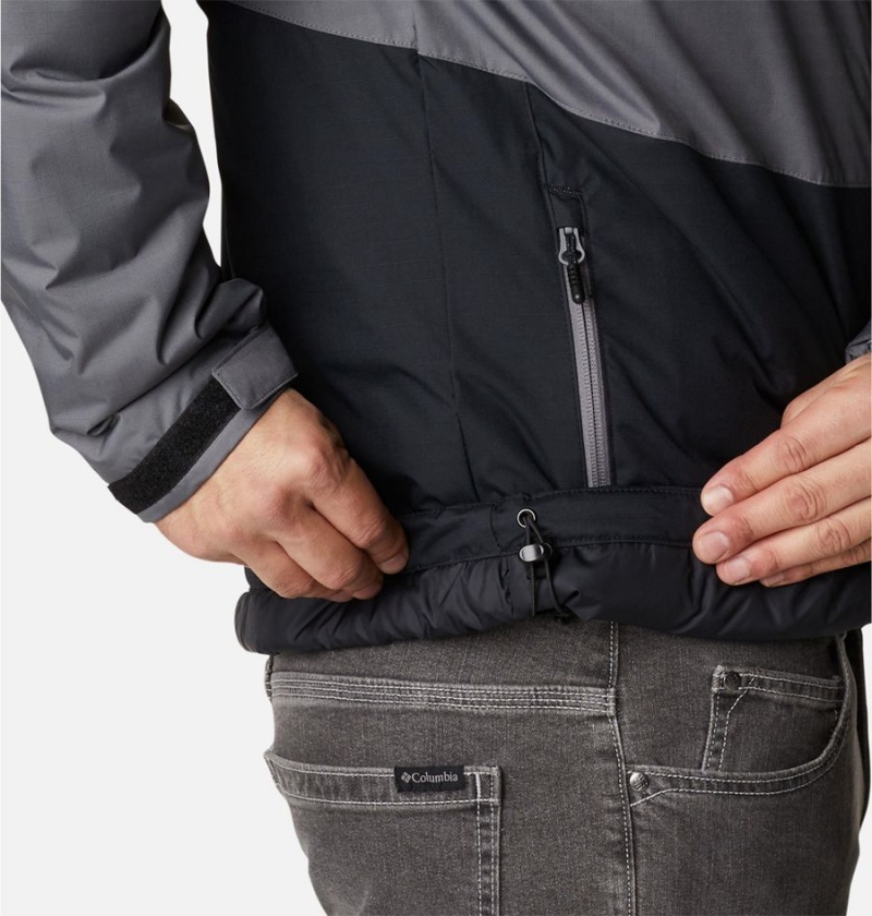 Columbia Point Park Insulated Men's Puffer Jacket Grey | SUBWGJ-130
