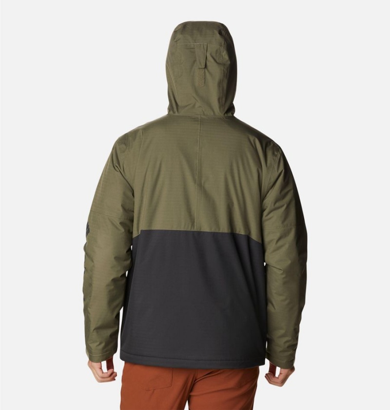 Columbia Point Park Insulated Men's Puffer Jacket Green | XMPITR-706