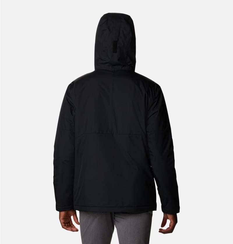 Columbia Point Park Insulated Men's Puffer Jacket Black | OPSYNA-690