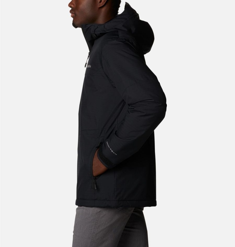 Columbia Point Park Insulated Men's Puffer Jacket Black | OPSYNA-690