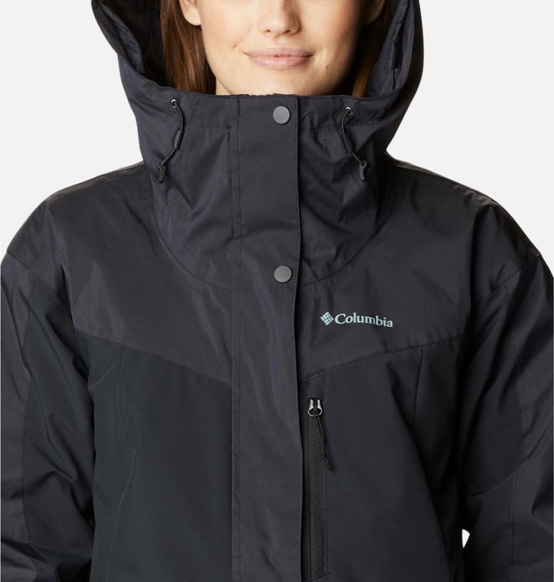 Columbia Point Park Insulated Women's Puffer Jacket Black | MTSUHQ-521