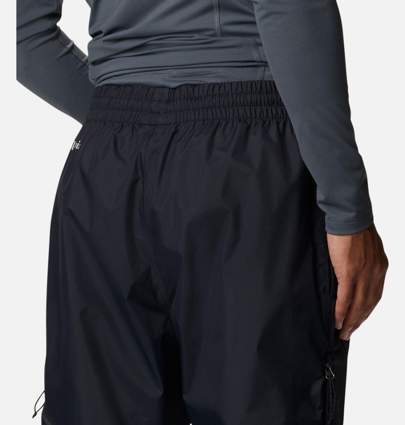 Columbia Pouring Adventure 2L Rain Men's Pants Black | MBZJYQ-124