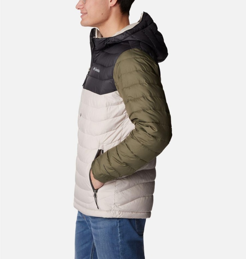 Columbia Powder Lite Hooded Insulated Men's Puffer Jacket Multicolor | HUSOFY-095