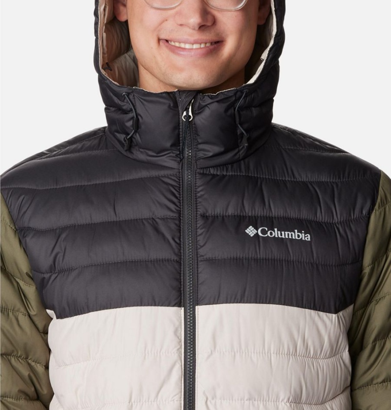 Columbia Powder Lite Hooded Insulated Men's Puffer Jacket Multicolor | HUSOFY-095